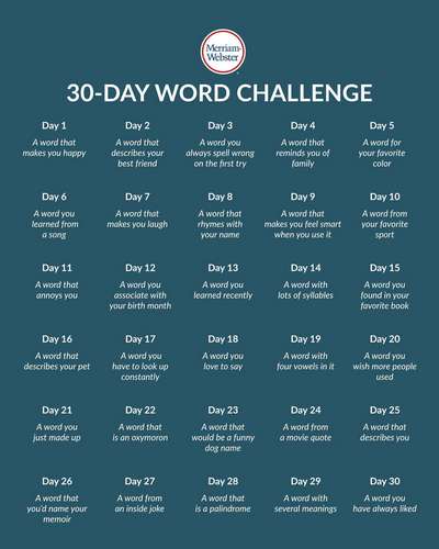30day English challenge: Идеи для студентов любого уровня