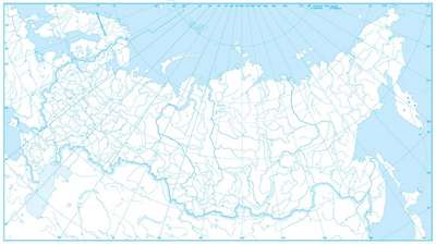Географические карты Российской Федерации: физическая, политико-административная и контурная
