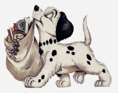 Смешные картинки нарисованных собак и щенков для детей