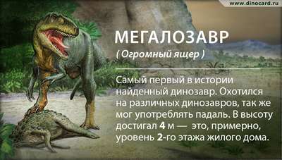 Интересные научные факты о динозаврах с картинками
