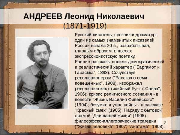Самая краткая биография Андреева