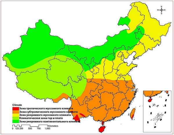 Природные зоны Китая – основные особенности