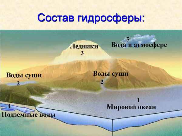 Гидросфера – моря, части Земли, природные явления и влияние человека (5 класс, география)