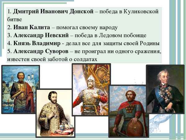 Патриоты России (4 класс, окружающий мир)