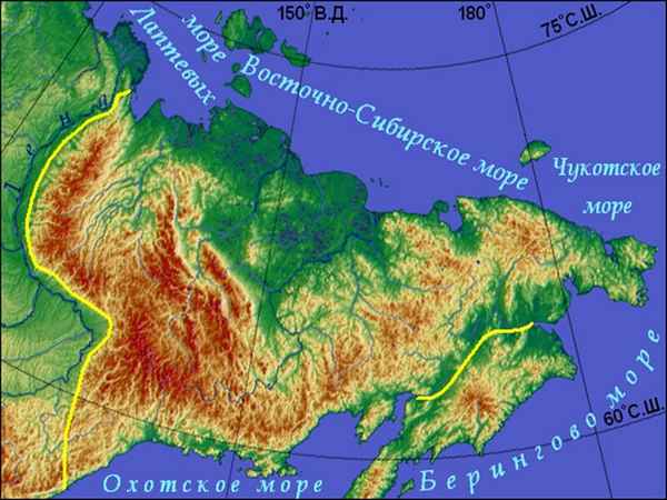 Север-Восточная Сибирь – хребет, природные зоны, типичные черты растений
