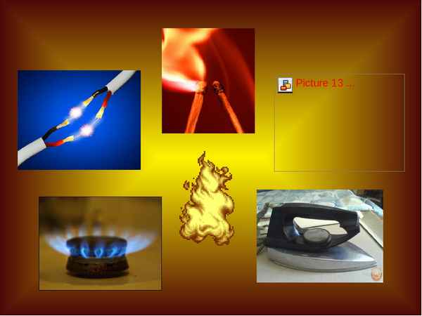 Газ и огонь (тема по окружающему миру, 3 класс)