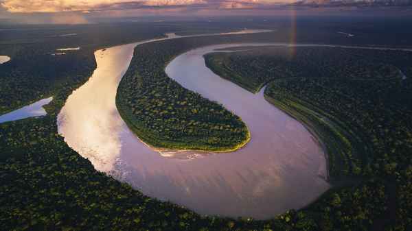 Амазонская низменность – абсолютная высота, где находится (6 класс, география)